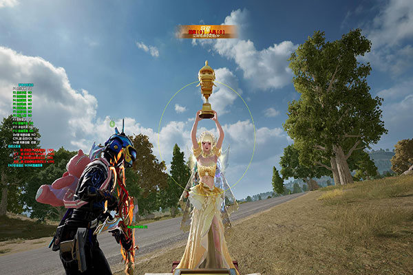 CF外挂互喷透视自瞄效果